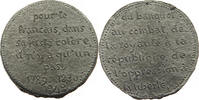 FRANCE MEDAILLE MEDAILLE 1848 DU BANQUEL AU COMBAT DE LA ROYAULE A LA REPUBLIGUE -