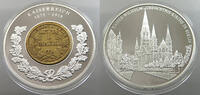 BRD MEDAILLE 1 MARK 1905 GOLD PLATED KAISERREICH 1871-1918 BERLIN -