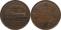 Niederlande Medaille '50-jarig bestaan Hollandsche IJzeren Spoorwegmaatschappij' door W. Schammer -