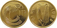 IRELAND PENNY GOLD PLATED -