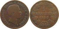 BADEN DURLACH KREUZER Friedrich I. Großherzog (1852-1907) -