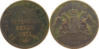 BADEN DURLACH KREUZER Friedrich I. Großherzog (1852-1907) -