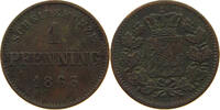 BAYERN PFENNIG Maximilian II. Joseph (1848-1864) -