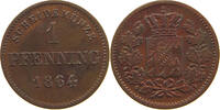 BAYERN PFENNIG Maximilian II. Joseph (1848-1864) -