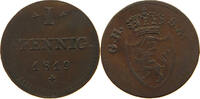 HESSEN DARMSTADT PFENNIG Ludwig I. 1806-1830 -