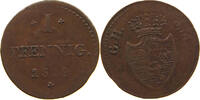 HESSEN DARMSTADT PFENNIG Ludwig I. 1806-1830 -