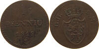 HESSEN DARMSTADT PFENNIG Ludwig I. 1806-1830 -