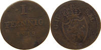 HESSEN DARMSTADT PFENNIG Ludwig I. 1806-1830 -