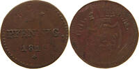 HESSEN DARMSTADT PFENNIG Ludwig I. 1806-1830 -