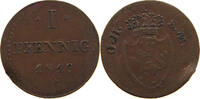 HESSEN DARMSTADT PFENNIG Ludwig I. 1806-1830 -