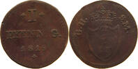 HESSEN DARMSTADT PFENNIG Ludwig I. 1806-1830 -