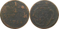 WIED RUNKEL 1/4 STÜBER Johann Ludwig Adolf 1706-1762. -