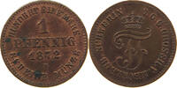MECKLENBURG SCHWERIN PFENNIG Friedrich Franz II. 1842-1883. -