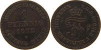 MECKLENBURG SCHWERIN PFENNIG Friedrich Franz II. 1842-1883. -