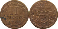2 PFENNIG 1740 MÜNSTER STADT  S