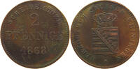 SACHSEN MEININGEN 2 PFENNIG Georg II. (1866-1914) -