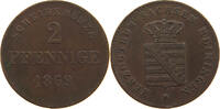 SACHSEN MEININGEN 2 PFENNIG Georg II. (1866-1914) -