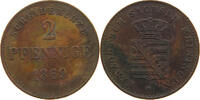 SACHSEN MEININGEN 2 PFENNIG Georg II. (1866-1914) -