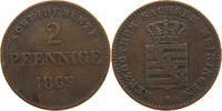 SACHSEN MEININGEN 2 PFENNIG Georg II. (1866-1914) -