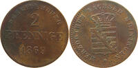 SACHSEN MEININGEN 2 PFENNIG Georg II. (1866-1914) -