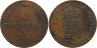 SACHSEN MEININGEN 2 PFENNIG Georg II. (1866-1914) -