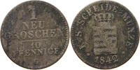 SACHSEN ALBERTINISCHE LINIE NEUGROSCHEN Friedrich August II. 1836-1854. -