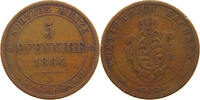 SACHSEN ALBERTINISCHE LINIE 5 PFENNIG Johann 1854-1873. -