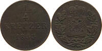 SCHWARZBURG RUDOLSTADT 1/4 KREUZER 1853 Friedrich Günther 1807-1867. SS- 15,00 EUR  + 5,99 EUR frais d'envoi