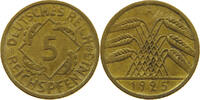 WEIMARER REPUBLIK 5 REICHSPFENNIG 1925 A SS 3,00 EUR  + 5,99 EUR frais d'envoi