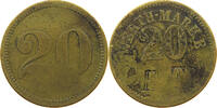 WEIMARER REPUBLIK 20 PFENNIG WERT MARKE -