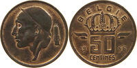 BELGIUM 50 CENTIMES BAUDOUIN I. (1951-1993) -