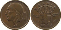 BELGIUM 50 CENTIMES BAUDOUIN I. (1951-1993) -