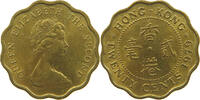 HONG KONG 20 CENTS ELIZABETH II. (1952-2022) -