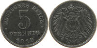 Ersatzmünzen des 1. Weltkrieges 5 PFENNIG 1919 F SS 7,00 EUR  + 5,99 EUR frais d'envoi