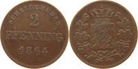 BAYERN 2 PFENNIG Ludwig II. (1864-1886) -