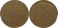 BAYERN 2 PFENNIG Ludwig II. (1864-1886) -