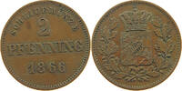 BAYERN 2 PFENNIG Ludwig II. (1864-1886) -