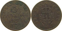 BRANDENBURG PREUSSEN 3 PFENNIG Wilhelm I. (1861-1888) -