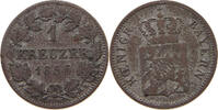 BAYERN KREUZER Maximilian II. Joseph (1848-1864) -