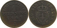 BRANDENBURG PREUSSEN PFENNIG Friedrich Wilhelm IV. (1840-1861) -