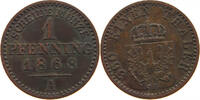 BRANDENBURG PREUSSEN PFENNIG Wilhelm I. (1861-1888) -