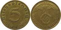 DRITTES REICH 5 REICHSPFENNIG 1938 J SS 6,00 EUR  + 5,99 EUR frais d'envoi