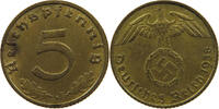 DRITTES REICH 5 REICHSPFENNIG 1938 J SS 6,00 EUR  + 5,99 EUR frais d'envoi