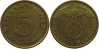 DRITTES REICH 5 REICHSPFENNIG 1939 A SS+ 6,00 EUR  + 5,99 EUR frais d'envoi