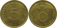 DRITTES REICH 5 REICHSPFENNIG 1939 A SS 6,00 EUR  + 5,99 EUR frais d'envoi