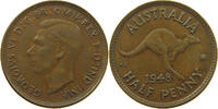 AUSTRALIA 1/2 PENNY 1948 GEORGE VI. (1936-1952) SS 6,00 EUR  + 5,99 EUR frais d'envoi