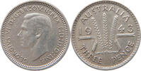 AUSTRALIA 3 PENCE 1943 GEORGE VI. (1936-1952) SS 6,00 EUR  + 5,99 EUR frais d'envoi