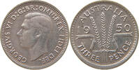 AUSTRALIA 3 PENCE 1950 GEORGE VI. (1936-1952) SS 6,00 EUR  + 5,99 EUR frais d'envoi