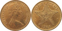 BAHAMAS CENT ELIZABETH II. (1952-2022) -