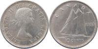 CANADA 10 CENTS ELIZABETH II. (1952-2022) -